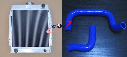 3row aluminum radiator hose - aluminum,