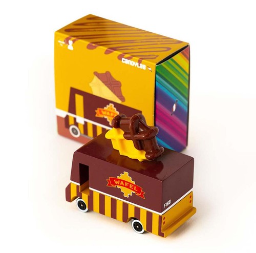 Candylab wooden toy car - wooden,