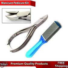 Chiropody Podiatry Heavy Duty Thick Fungus Nail & Foot Rasp File Manicure
