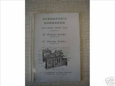 Harrison L5 & L6 Lathe Manual
