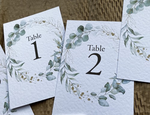 Eucalyptus wreath table - wreath,