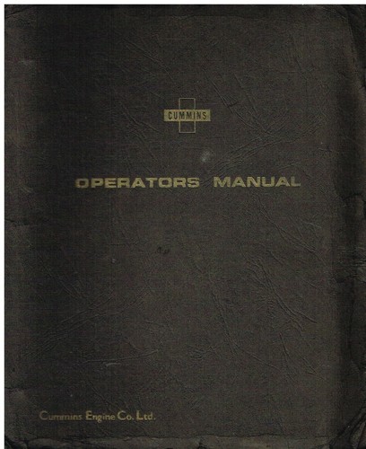 Cummins 140 185 - v6-140, diesel