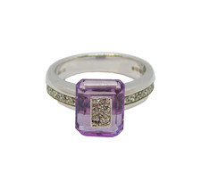 Sterling Silver Amethyst &