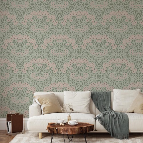 Floral wallpaper botanical - floral,
