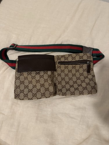 Gucci canvas belt - canvas,