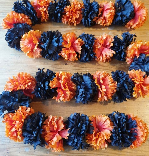 Black orange dashboard - black,