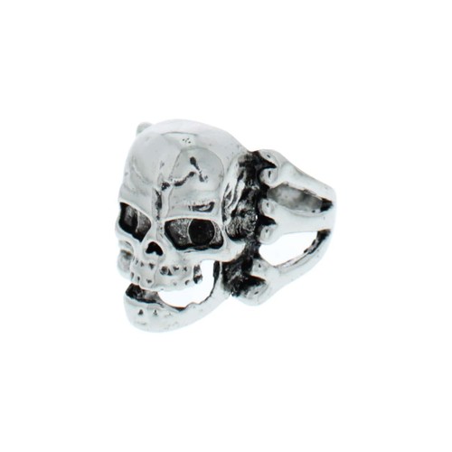 Skull ring with skeleton - ring,