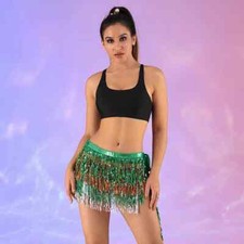 Sequined wrap around Skirt