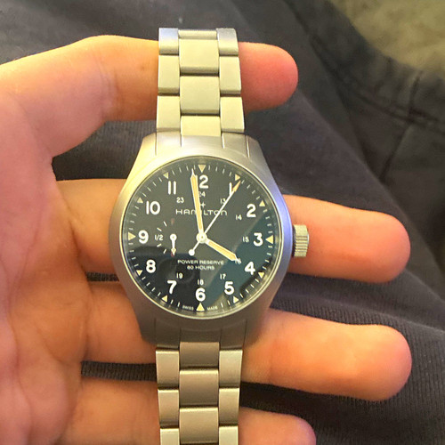 Hamilton khaki field - hamilton, 42mm