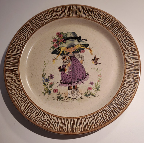 Purbeck art pottery girl - purbeck, pottery,