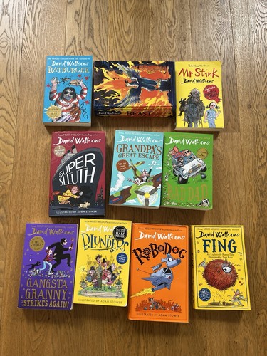 David walliams book bundle - walliams,