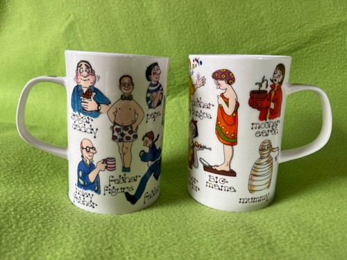 Dunoon china mugs - 2,