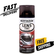 Lens Tint Translucent Black Tail & Head Lights Fog Black out Tinted Spray 10 Oz