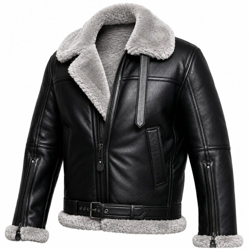 Men raf aviator - b3, sheepskin