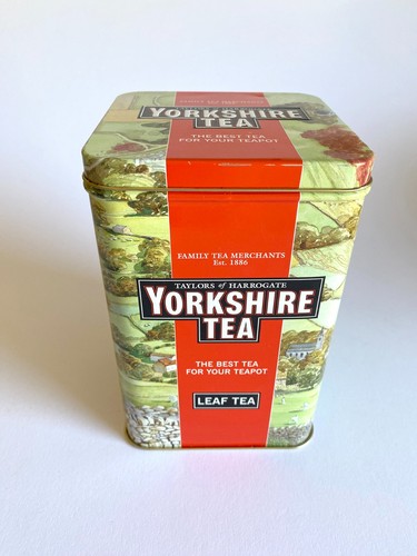 Vintage yorkshire tea tin - yorkshire,