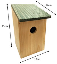 1 x BIRD NESTING NEST BOX