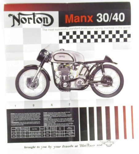 1962 norton manx vintage - norton,