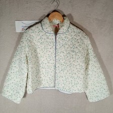 St Michael Marks Spencer Bed Jacket Quilted  Womens M 12-14 Pink Label Sample? 