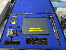 Trantec S3500 VHF Variable Frequency Radio Microphone + Transmitter MIC Receiver PSU