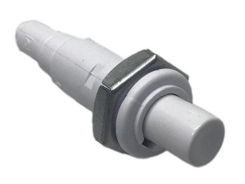 18mm white round gas piezo - white,