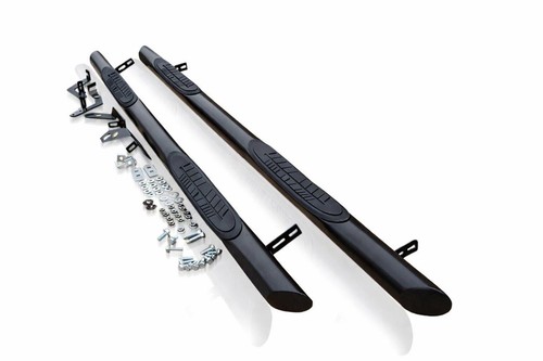Black side bars step pads - +, 4
