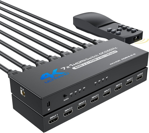Hdmi switch 1 - 7, out
