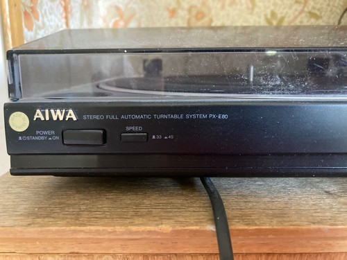 Aiwa e860 turntable - aiwa,