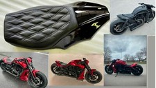 UPHOLSTERED HARLEY SEAT (ONLY)