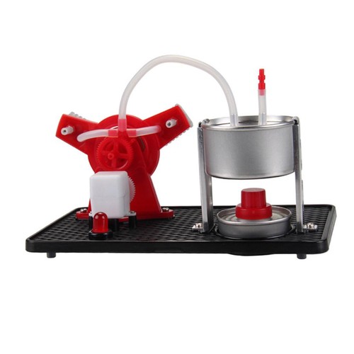 Hot live steam engine - hot,