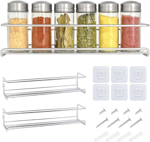 Tier metal spice rack - metal,
