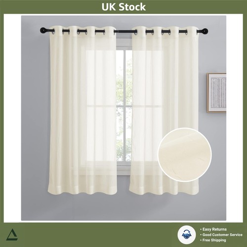 Elegant crushed voile sheer - voile,