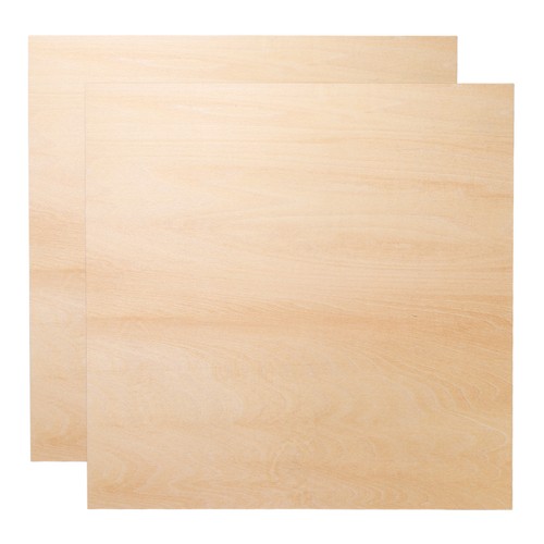 Pcs x18 8 basswood - 18"x18"x1/8",