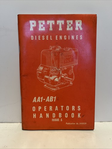 Petter diesels operators - petter,