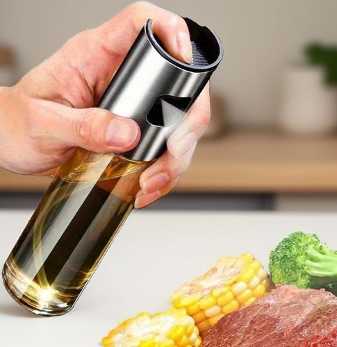 Kitchen oil spray pump bottle - kitchen,