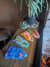 Vintage elc early learning centre dinosaur puppets X4 90s