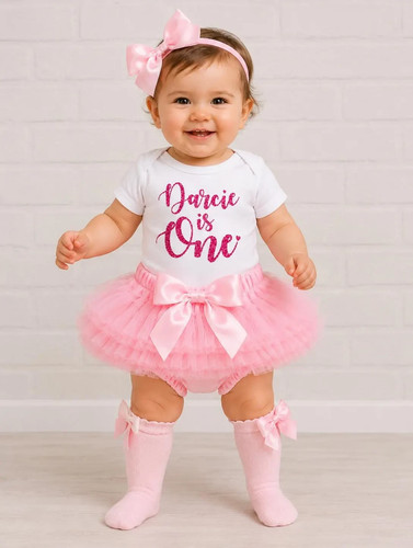 Personalised 1st birthday tutu - personalised,
