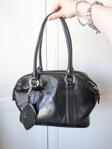 Lulu guinness black patent - lulu,