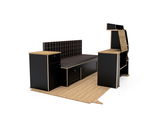 Swb sliding bed - sliding, wardrobe