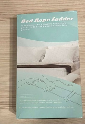 Aidapt single double bed - bed, rope
