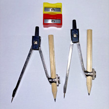2 x Drawing Compass. HELIX
