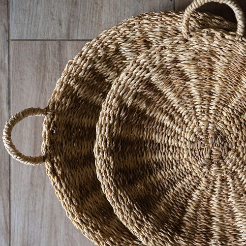 Bagshi seagrass round - round, woven
