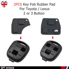 2 / 3 Button Remote Key Fob Rubber Key Pad For Toyota Yaris Corolla Rav4 Hiace
