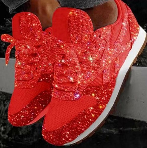Ladies womens sparkly trainers - ladies,