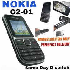 New Condition Nokia C2-01 - Black(Unlocked)Mobile Phone with UK seller warranty