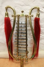 Vintage Boosey & Co Marching Lyre Glockenspiel