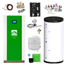 Wood Gasifier Pyromax Pro Lambda 22 Kw Boiler Scheitholzkessel Heater Solid Fuel