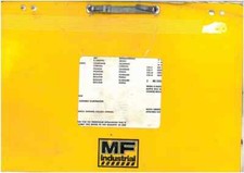 Massey Ferguson Tractor Backhoe Loader Digger Parts Manual - MF 30 E MF30 30E