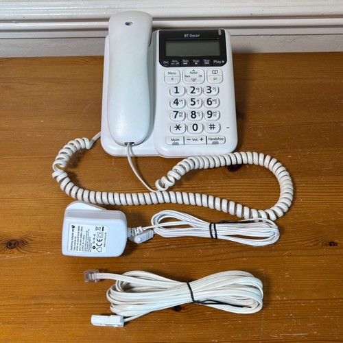 Decor 2500 corded landline - bt,
