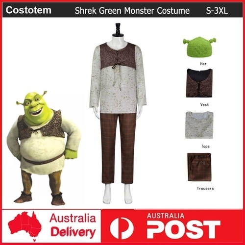 Shrek green monster - green, costume