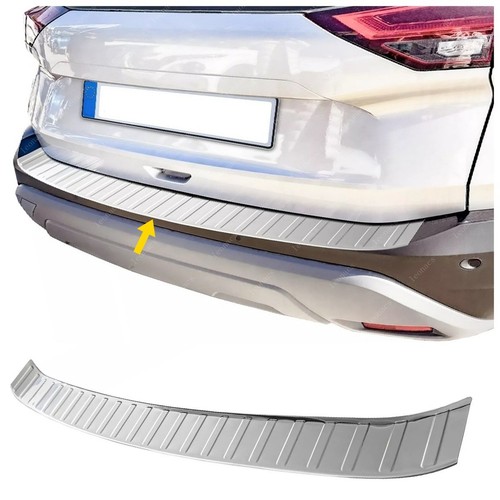 Chrome rear bumper protector - rear,